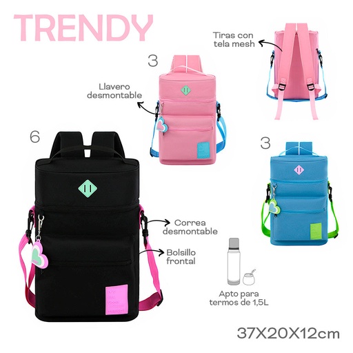 [LN-31073] MOCHILA MATERA TRENDY 18471