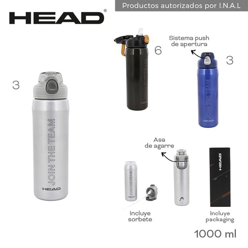 [LN-36322] BOTELLA HEAD 31372