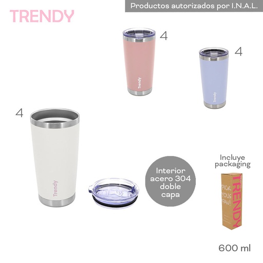 [LN-36306] VASO TERMICO TRENDY 30910