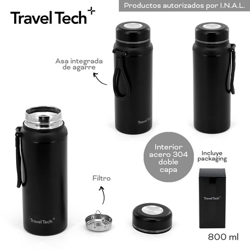 [LN-31670] BOTELLA TERMICA TRAVEL TECH 18620