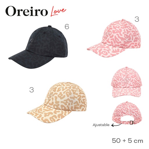 [LN-35930] GORRA OREIRO LOVE 31258