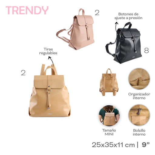 [LN-35804] MOCHILA TRENDY 29171