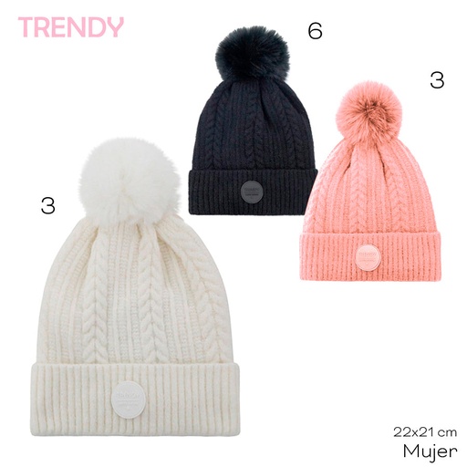 [LN-18354] GORRO TRENDY 13804