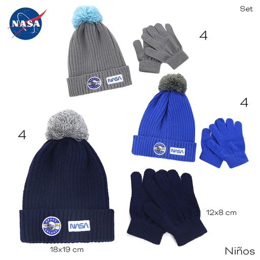[LN-13491] GORRO NASA 13927 2PC