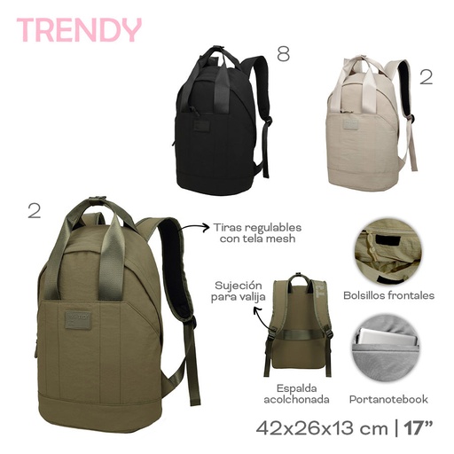 [LN-35611] MOCHILA TRENDY 22771