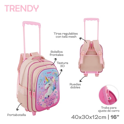 [LN-34201] MOCHILA CARRO TRENDY 30104