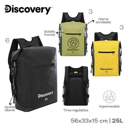 [LN-33994] MOCHILA ESTANCO 25L DISCOVERY 31581