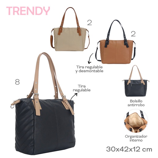 [LN-33607] TOTE TRENDY 30073