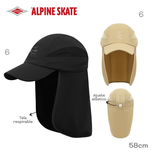 [LN-33832] GORRO PESCADOR ALPINE SKATE 19288