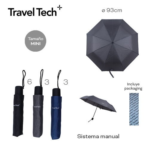 [LN-33032] PARAGUAS TRAVEL TECH 28869