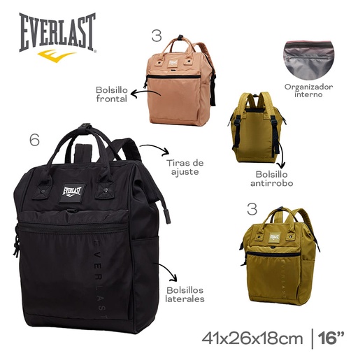 [LN-11416] MOCHILA CARTERA EVERLAST 22584