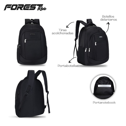 [LN-8212] MOCHILA FOREST PORTANOTEBOOK 50738-51216-51266-51400