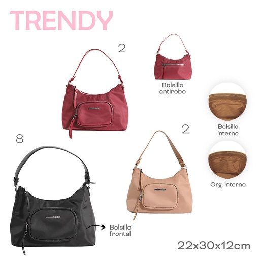 [LN-31463] CARTERA TRENDY 28402