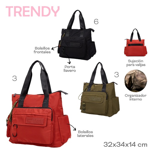 [LN-30673] TOTE BAG TRENDY 22518