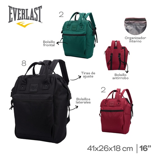 [LN-30626] MOCHILA CARTERA EVERLAST 22580