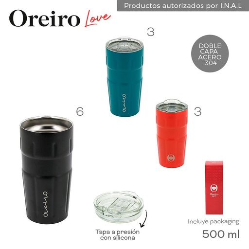 [LN-30433] VASO TERMICO OREIRO 18388