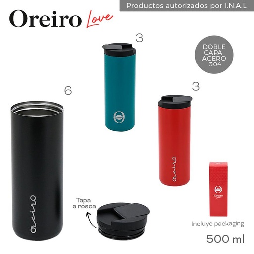 [LN-30429] BOTELLA TERMICA OREIRO 18387