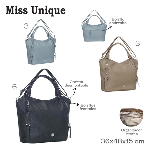 [LN-29882] CARTERA MISS UNIQUE 17711