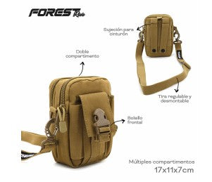 [LN-13689] Morral Táctico Forest 13633