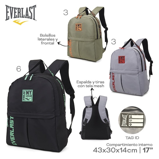[LN-29413] MOCHILA EVERLAST 22399