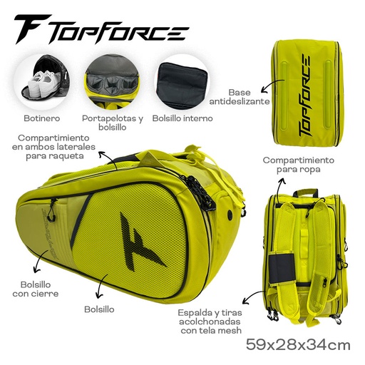 [LN-29283] BOLSO PALETERO TOP FORCE 28229