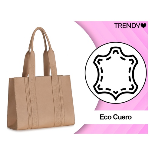 [LN-28830] CARTERA TOTE TRENDY 17646