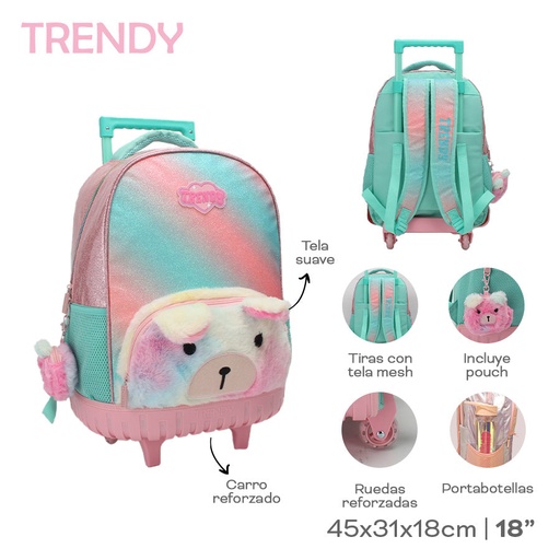 [LN-28765] MOCHILA CARRO TRENDY 28042