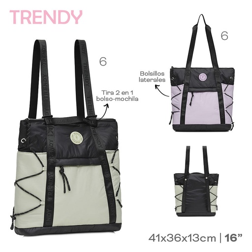 [LN-28409] MOCHILA TRENDY 17645