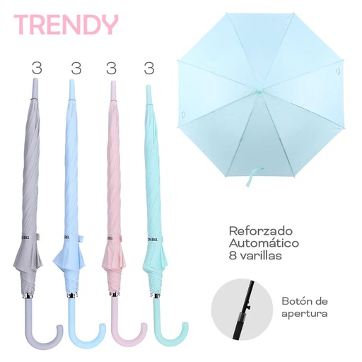 [LN-26118] PARAGUAS TRENDY 6288