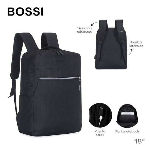 [LN-22559] MOCHILA PORTANOTEBOOK BOSSI 16365