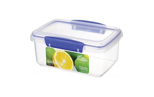 [IM-P3400502] Contenedor Sistema Klip It Rectangular 1L
