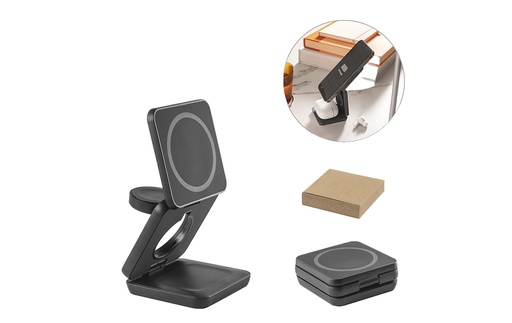 [IM-P2502512] Cargador Inalámbrico Eco 3 en 1