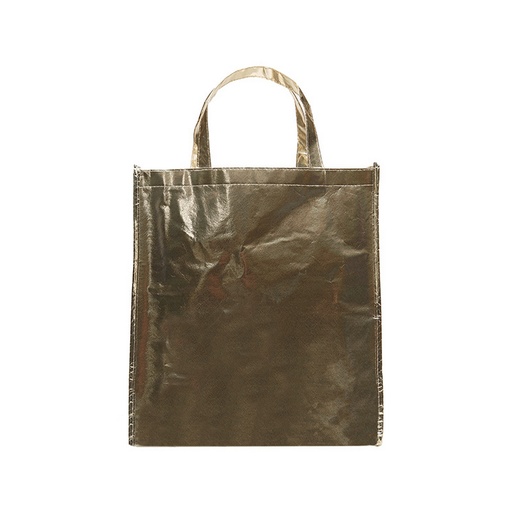 [ZT-10097000013D07D07D] Bolsa Shopping Metalica 36x40x10