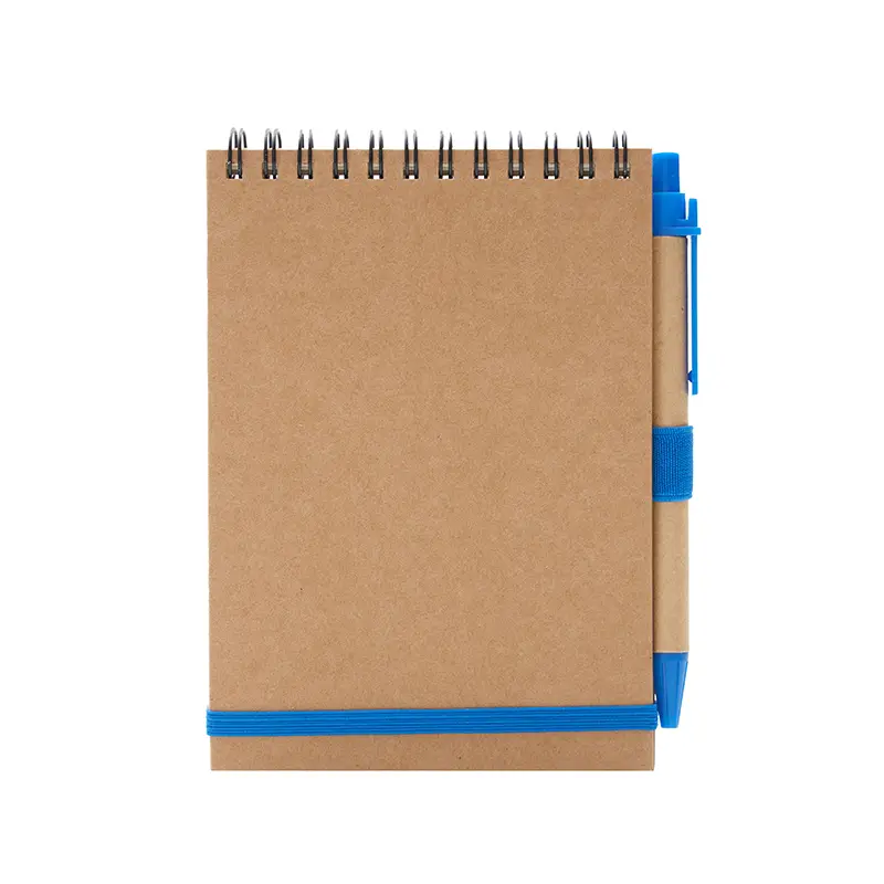 [ZT-22099000000D45D55D] Cuaderno ECO1 Espiralado A6 C/boligrafo