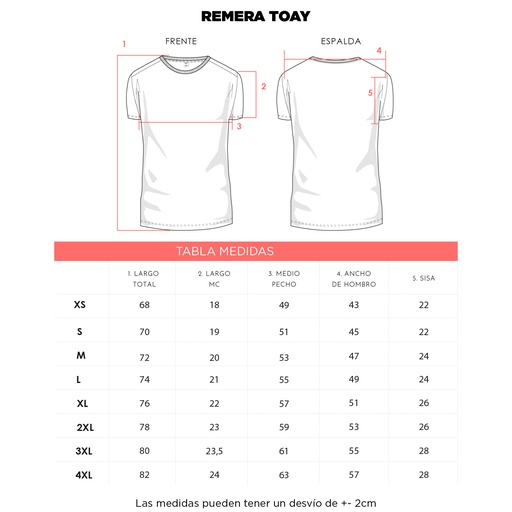 [ZT-19014000018D07D22D] Remera Toay