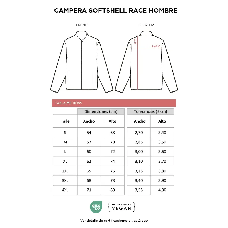 [ZT-99030777272D04D62D] Campera Softshell Race Hombre