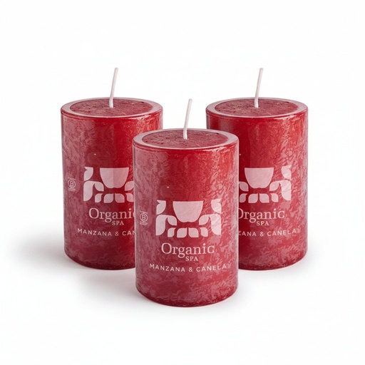 [OS-PACKVELA6X10X3MANZ] PACK VELA 6X10 x3 MANZANA & CANELA