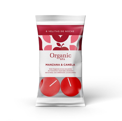 [OS-W15Z] TEALIGHTS MANZANA & CANELA