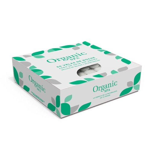 [OS-W69] TEALIGHTS x 50 u . CERA DE SOJA