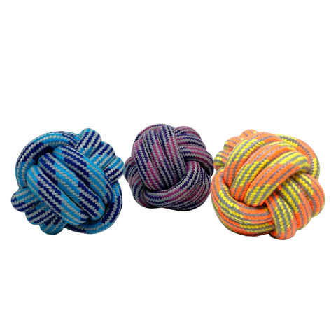 [RA-P4511] Pelota de soga trenzada