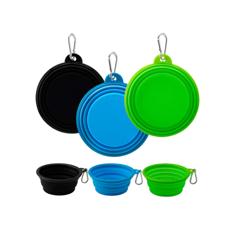 [RA-P127CH] Comedero silicona plegable. Varios colores.