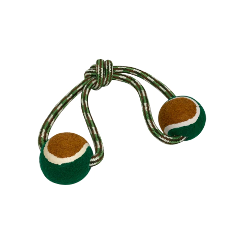 [RA-P4572] Soga trenzada con pelota doble. 41cm