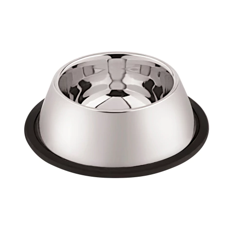 [RA-P45] Comedero alto de acero inoxidable con base antideslizante, especial Cocker.
