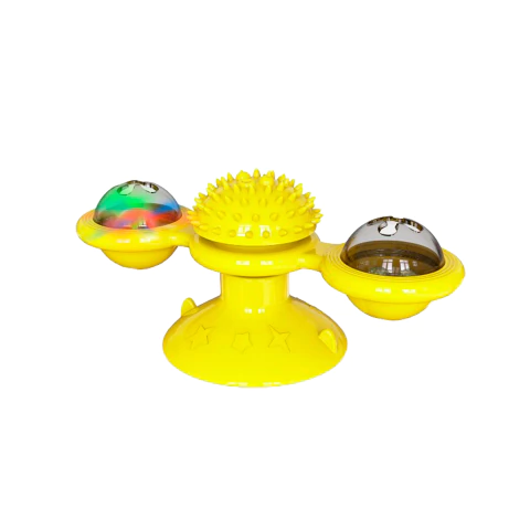 [RA-P443] Juguete interactivo gato con sopapa, rascador, catnip y luces.