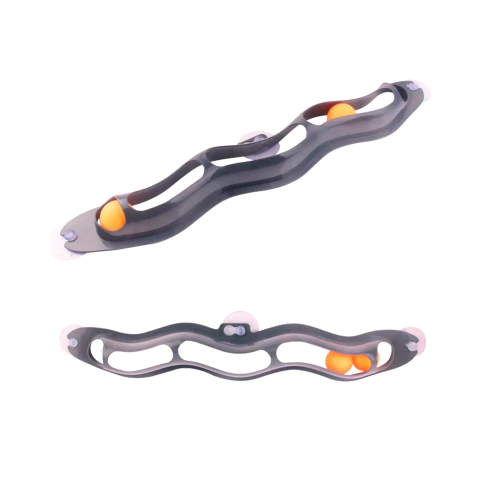 [RA-P425] Juguete didáctico para gato, con sopapas y pelotas.