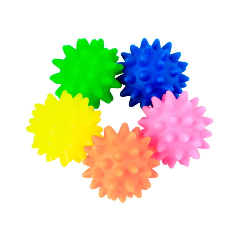 [RA-P420] Pelota picos con chifle. 7 cm