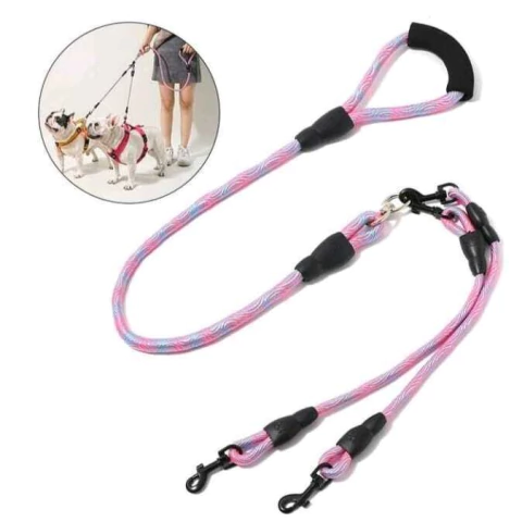 [HP-244] Correa doble para pasear 2 perros