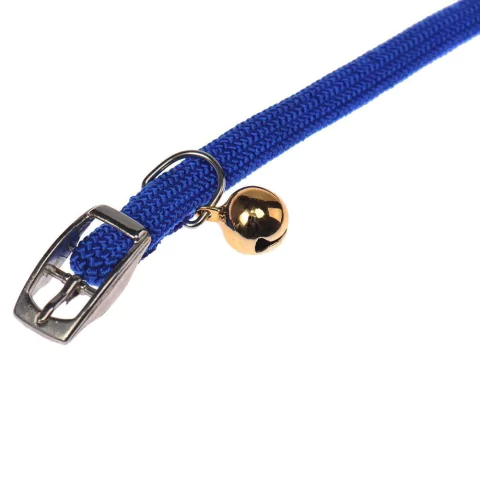 [HP-1399] Collar Gato elastizado 30 cm con Cascabel por 6 unidades