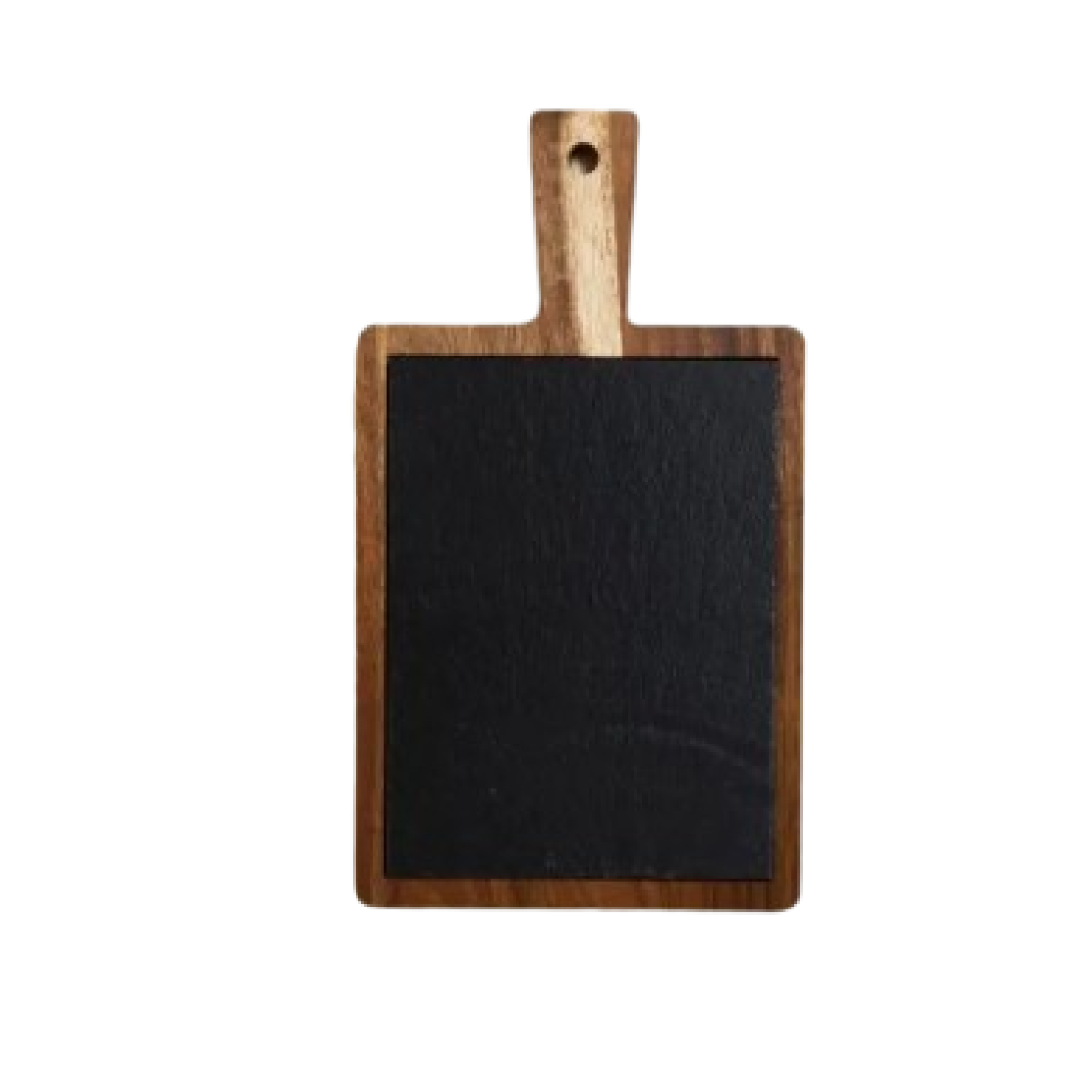 [UA-MAC36036] TABLA RECTANGULAR DE ACACIA Y LAJA ARDESIA 31X17,50 CM