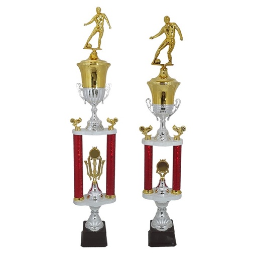 [MB-010] Trofeos TROFEOS 02 COLUMNAS CON COPA PLASTICA